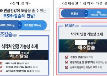 [대한건강의료신문]-‘무릎·관절염’-없애준다는-허위광고-29건-적발
